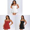 French Style Lace Trim Color Block Dress With Knit Fabric For Elegant Evening Wear
