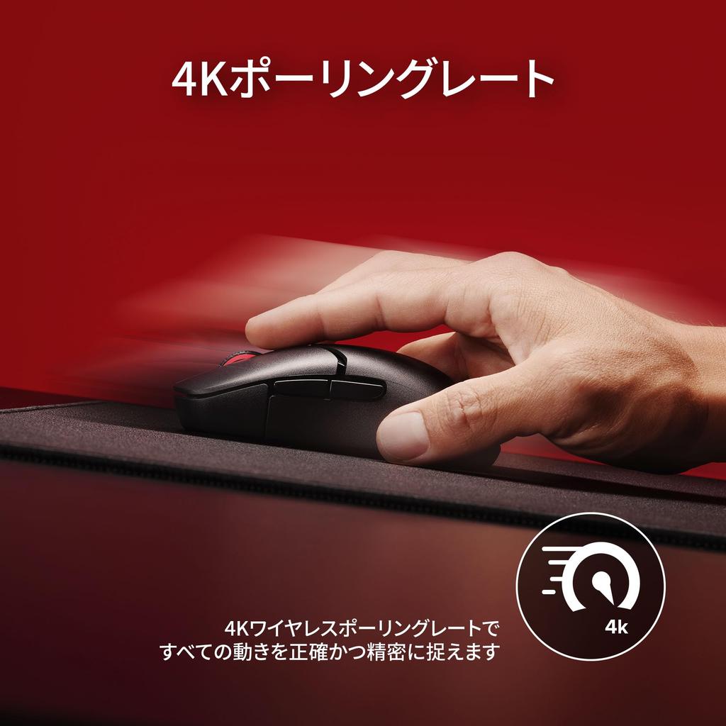 HyperX Pulsefire Saga Pro Wireless Gaming Customizable with Interchangeable 4K Polling 26K Dual Wireless Compatible with Xbox Series Mouse, Modules,