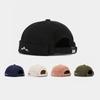 Vintage Dome Melon Cap Hip Hop Brimless Skullies Cap Fashion Beanie Hat  Unisex