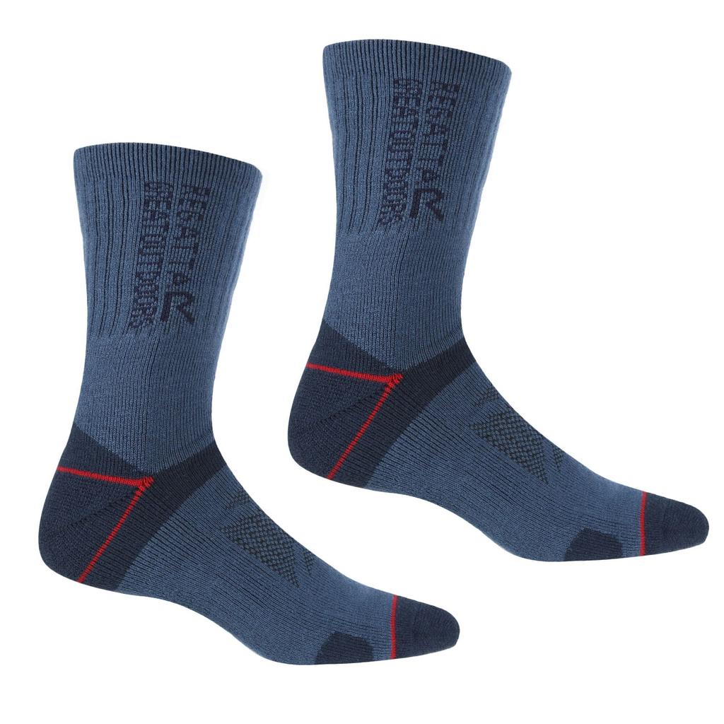 Regatta Mens Blister Protection II Socks (Pack of 2)