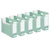 KOKUYO Коробка-архив Intergray Тип D Для хранения Ширина 94 мм B4 Зеленый Набор из 5 штук B4-LFD-GX5