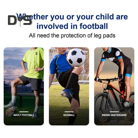 Мини-щитки для голени для футбола, амортизирующие щитки EVA для предотвращения столкновений, защита голени для футбольных тренировок, соревнований