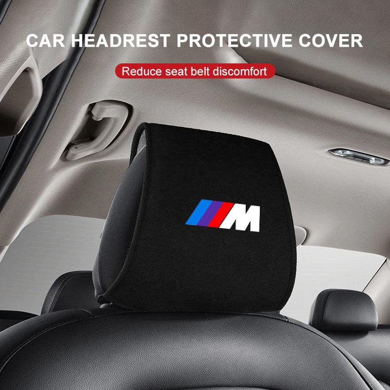 Подушка подголовника на спинку сиденья автомобиля, сумка для хранения, пылезащитный чехол для BMW M8 M7 M6 M5 M4 M3 M2 M1 F30 F10 F15 E30 E46 E90 E60 5 7 серии