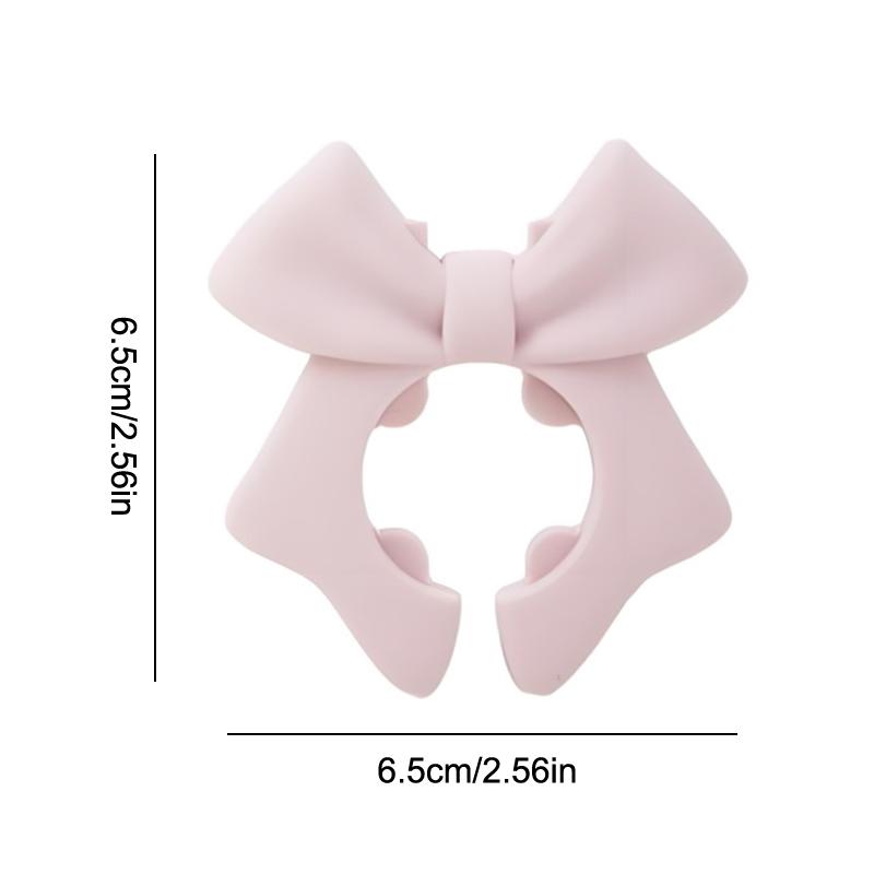 1/2 Piece Bowknot Silicone Spatula Holder Anti-scalding Cutlery Holder Suitable For Spoon Cooking Utensils