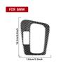 For BMW 3 Series E36 1994-1996 Carbon Fiber Centre Gear Shift Panel Trim Cover Car Accessories Interior Decorative Sticker