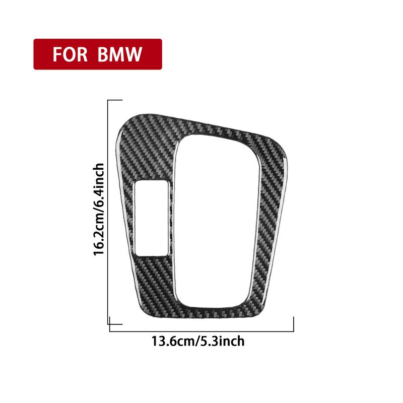 For BMW 3 Series E36 1994-1996 Carbon Fiber Centre Gear Shift Panel Trim Cover Car Accessories Interior Decorative Sticker