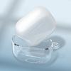 Прозрачный чехол для наушников AirPods 4 (2024) Чехол для зарядки TPU Прозрачный защитный чехол Чехол для беспроводных наушников