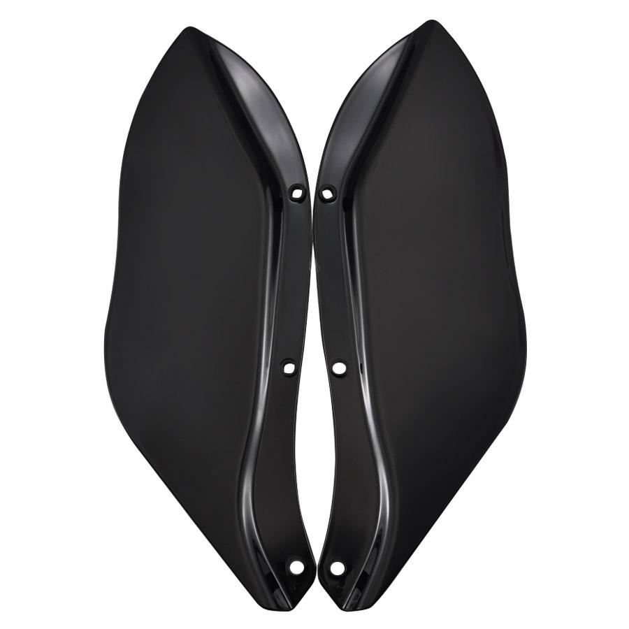 Боковое крыло-ветровое стекло для мотоцикла, дефлектор Air Batwing, пластиковый обтекатель для Harley-Davidson Touring FLHR FLHT FLHX 1996-2013