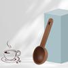 Кофейная ложка, легко чистящаяся, экономящая трудозатраты, деревянная универсальная соляная пудра, ложка для приправ, кухонные принадлежности