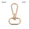 1pcs Metal Split Ring DIY KeyChain Lobster Clasp Bags Strap Buckles Hook Collar Carabiner Snap
