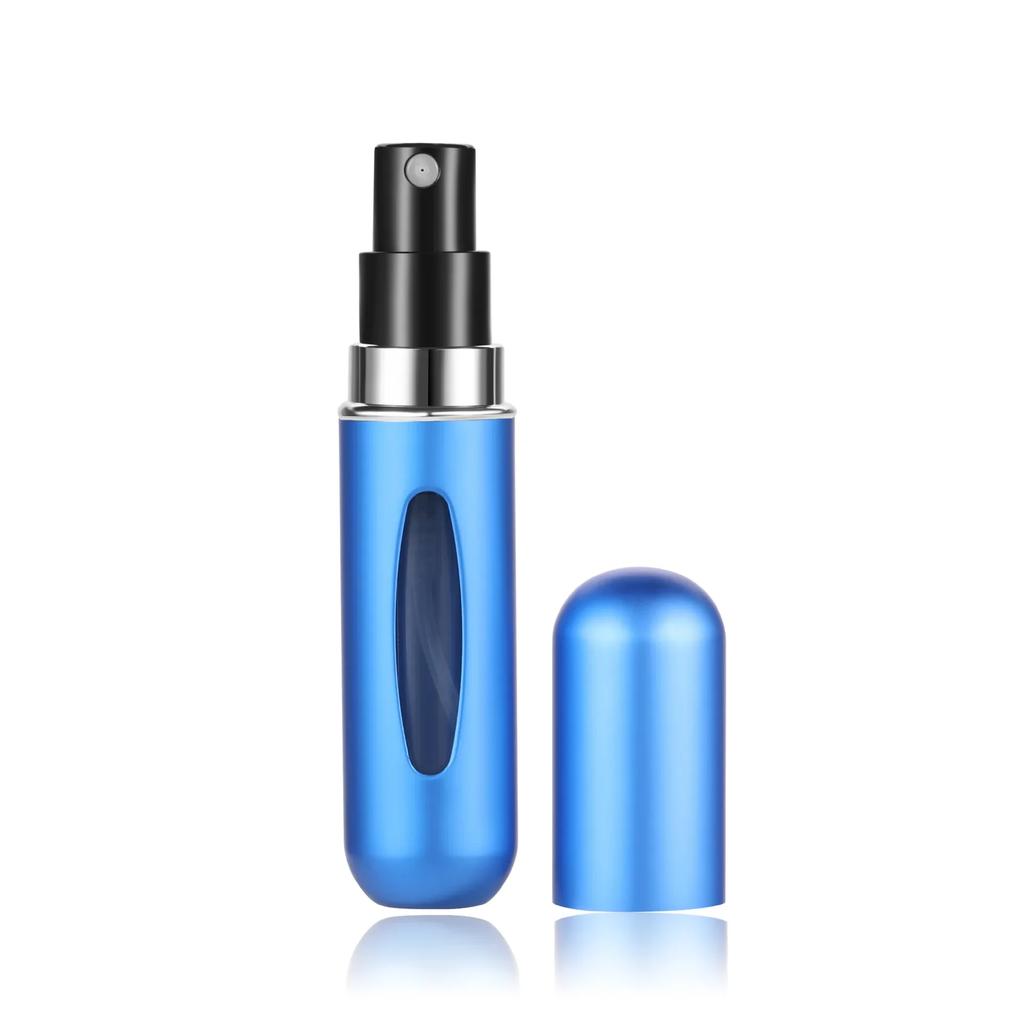 5ml Portable Mini Refillable Perfume Bottle with Spray Refill Jar Scent Pump Empty Cosmetic Containers Atomizer for Travel Tool