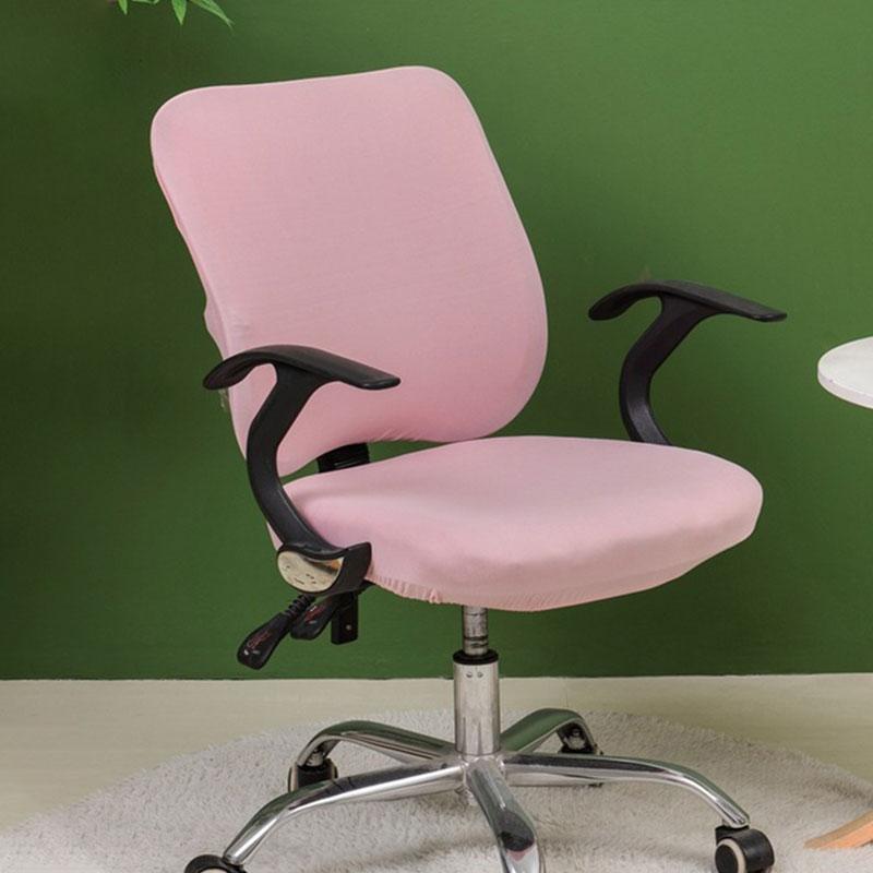 Elastic Universal Stretch Seat Slipcover Protector Removable Office Chair Cover Split