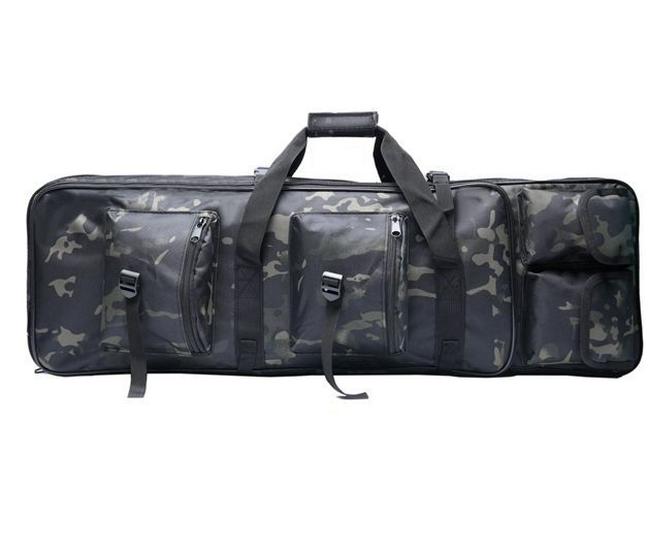 1.2m Tactical Gun Bag & 85CM Dual-Shoulder Fishing Backpack for Outdoor & CS Field, Mother-and-Child Style.