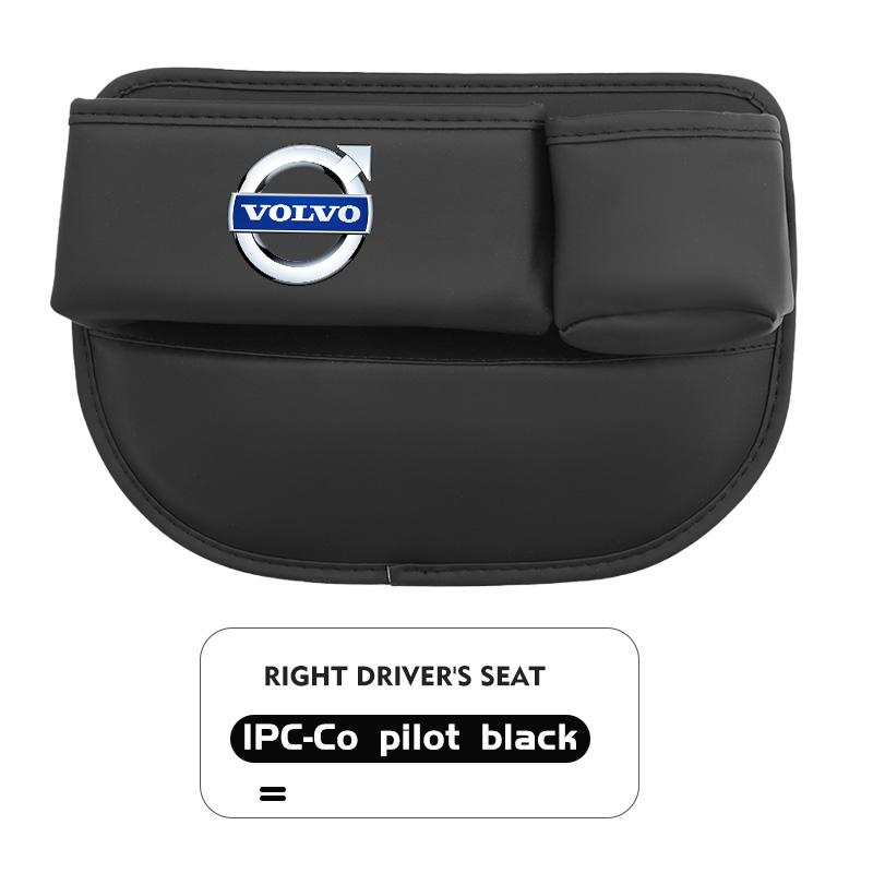 For Volvo Car Seat Gap Organizer Storage Box Keys Card Cup Phone Holder V40 V60 C30 C70 S60 S80 S90 XC40 XC60 XC70 XC90 T6