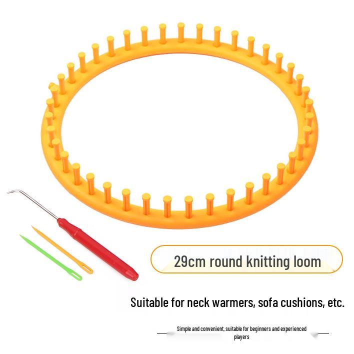 Набор для начинающего вязальщика: Инструменты для шарфа, шапки, свитера и пледа