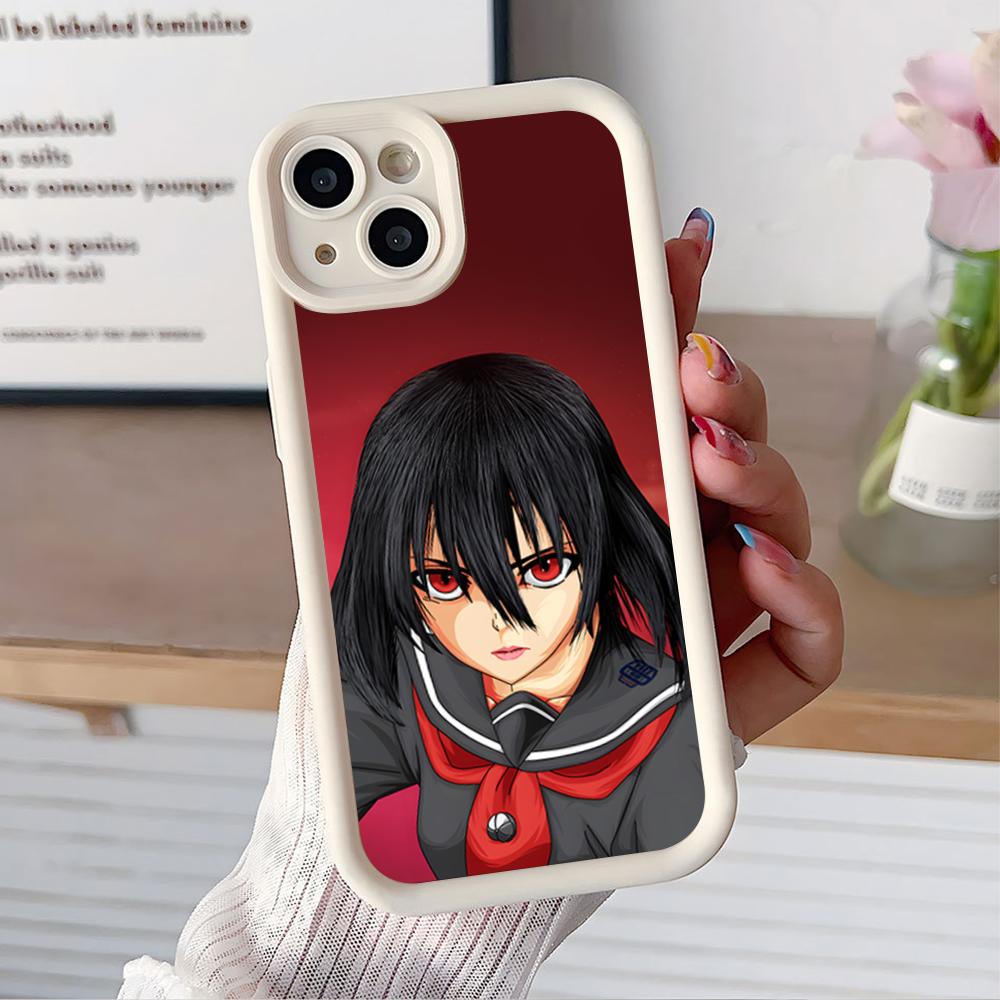 Akame Kurome Thicken TPU Mobile Phone Case for iPhone 17 16 15 14 13 12 11 Air Pro Max Plus Colorful Cover