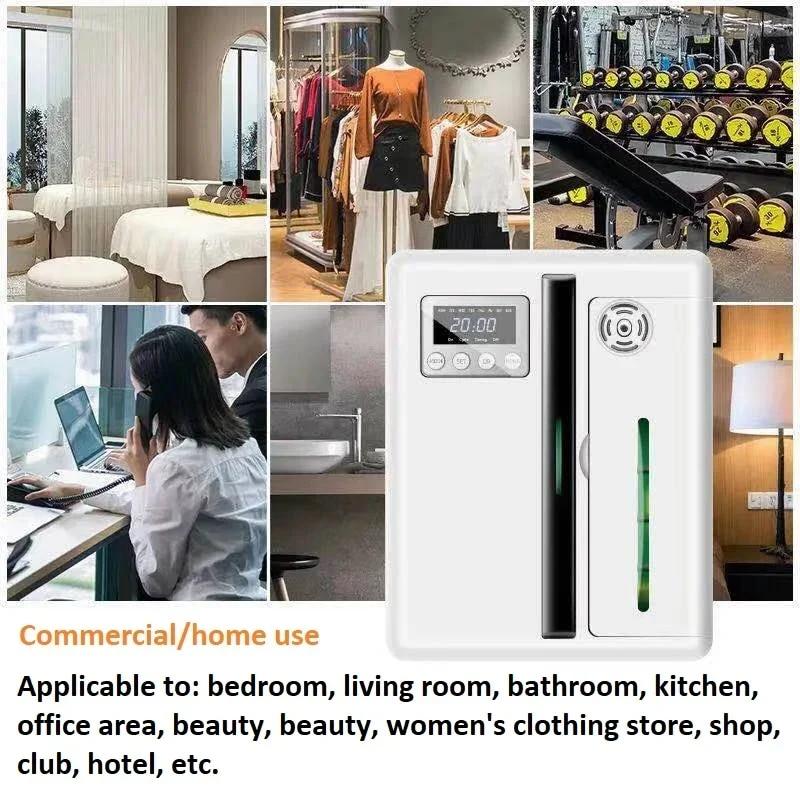 160ml Electric Oil Aroma Diffuser Fragrance Machine With Timer Scent Pure Essential Oil Diffuser Machine For Home Hotel EU Plug