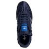 Caroline Hu X Adidas Samba OG Satin Pack - Dark Blue Men Sneakers Silver-Metallic Chalk-White JP9282