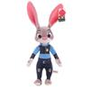 @-Cartoon Anime Movie Zootopia Plush Toy Fox Nick Wilde Rabbit Judy Hopps Doll Soft Stuffed Animals Toys Kids Xmas Gifts