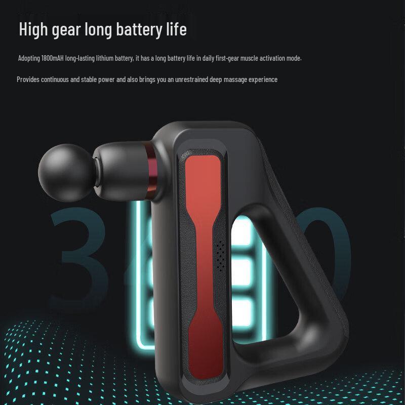 Треугольный массажный пистолет для фасций