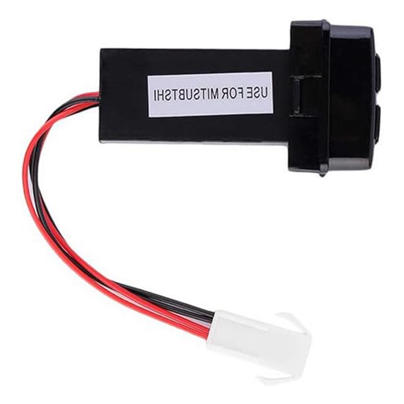 Toyota Dual USB Car Charger with Wiring & Blue Light (3.1A, 32x20mm)