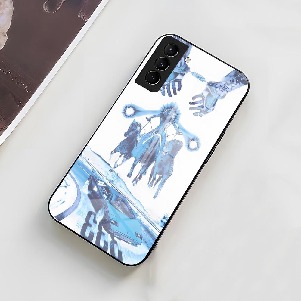 Чехол для телефона R-Rapper M-Matue 333 для Samsung A56 A36 A26 A16 A15 A25 A35 A55 A14 A34 A24 A54 Стеклянный чехол