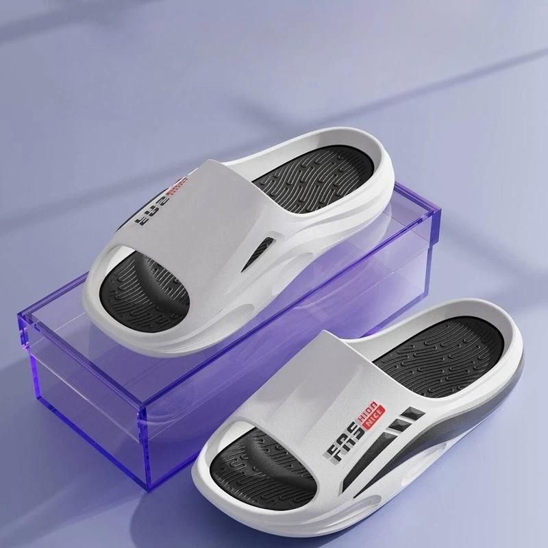 Модные Платформенные Мягкие Домашние Сабо Мужские Тапочки Комнатные Мюли Мужская Обувь Пляжная Прогулочная Домашняя Тренд 2025 Шлепанцы Удобные Низкая Цена