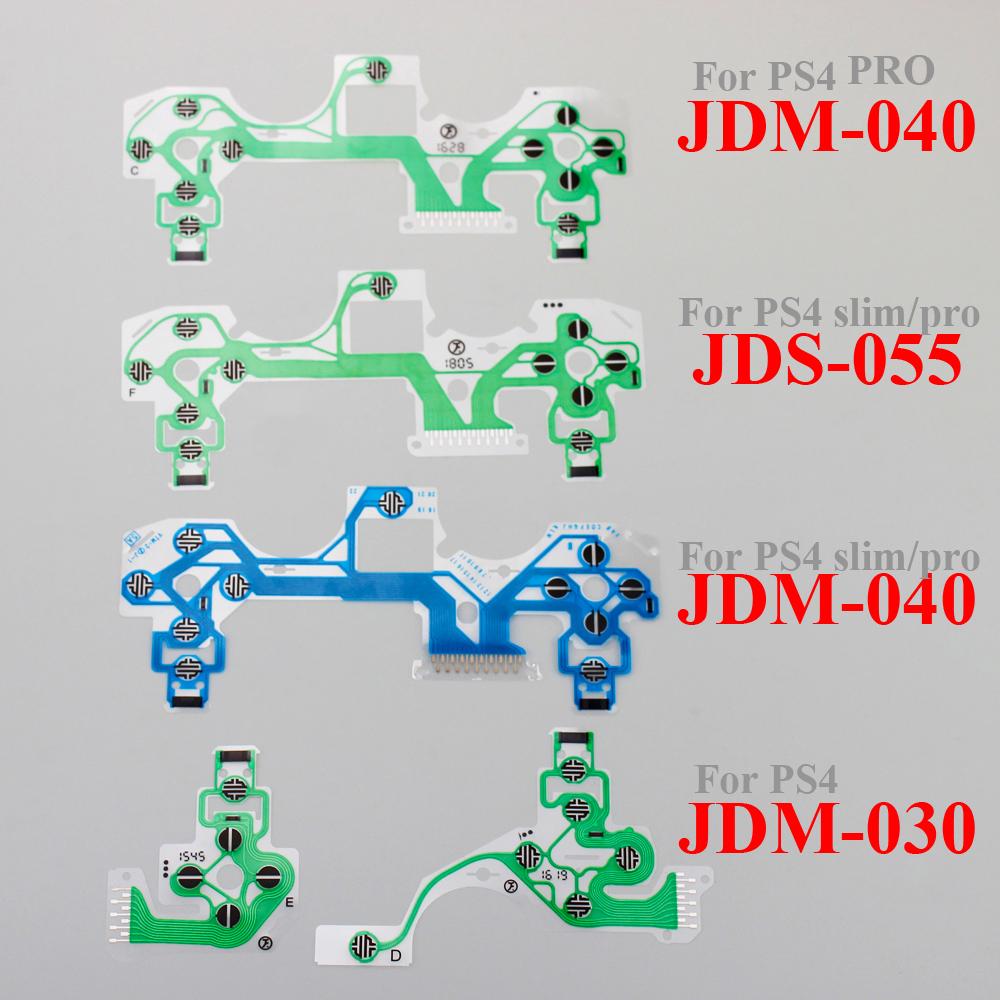 Для PlayStation 4 JDM-030 JDM-040 JDM-055 Гибкий шлейф с токопроводящей пленкой для джойстика PS4 Печатная плата для ремонта джойстика PS5