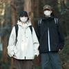 Spring and Autumn Outdoor Mountain Couple Jacket American Tooling Hooded Windproof Jacket Men's and Women's