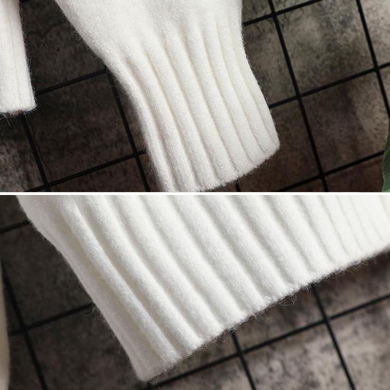 Осенне-зимний свитер с воротником и принтом, нижняя рубашка, модный брендовый вязаный свитер, универсальный кардиган, мужской теплый пуловер