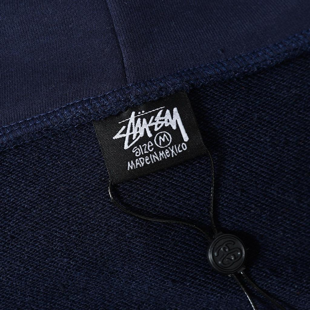Stussy 2025 Новая весна и осень Большие размеры Тонкий стиль Классический MILAN Letter Printing молния с капюшоном Толстовка для пар