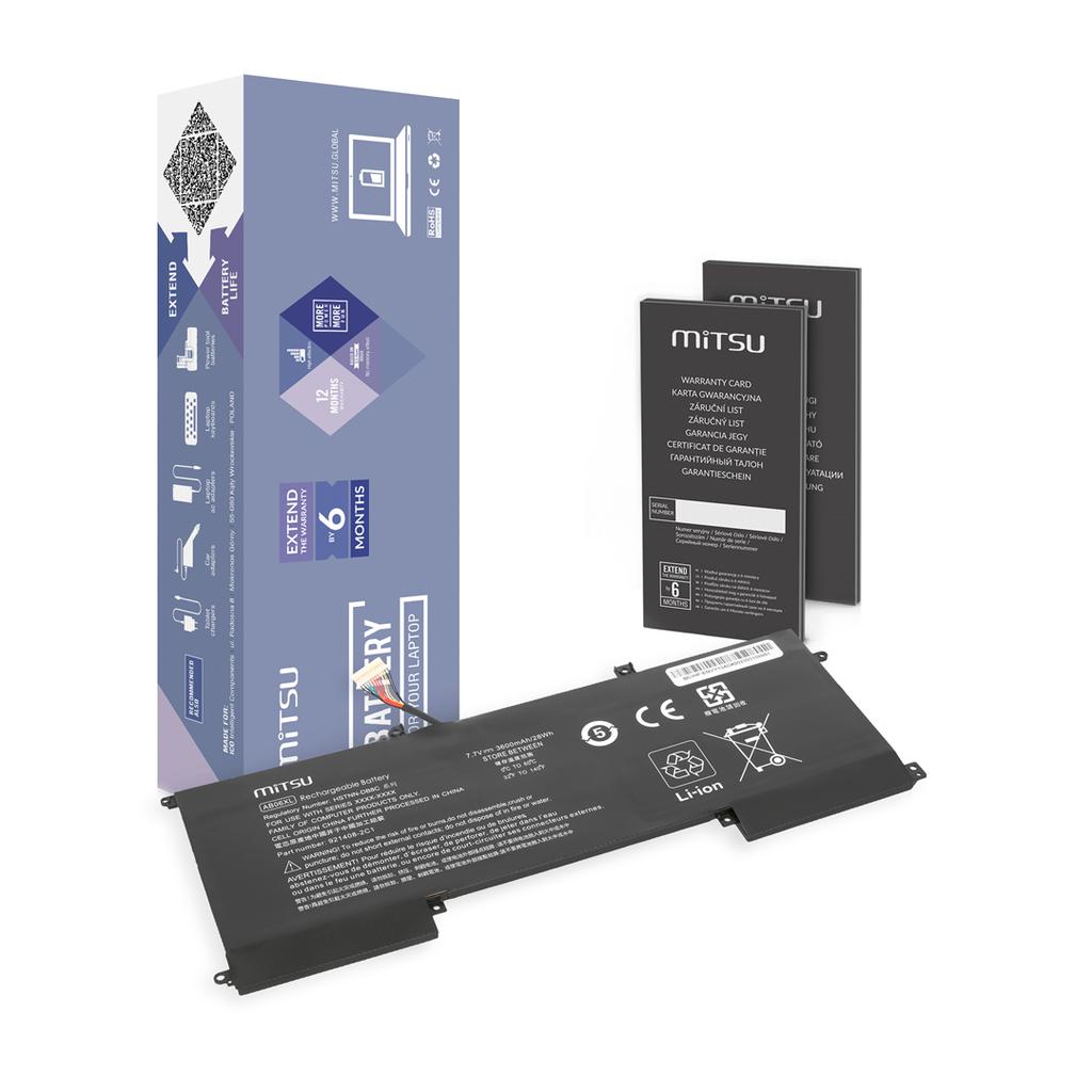 AB06XL HSTNN-DB8C Battery for HP Envy 13 13-AD