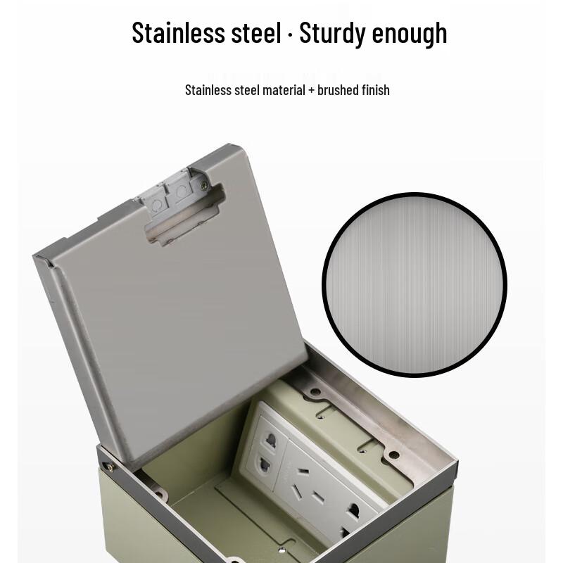 Waterproof Recessed Floor Outlet