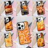 Mandarin Fruit Peeled Phone Case For iPhone 17 Air 15 16e 14 13 Pro Max Coque 12 11 Pro Max PLUS cover