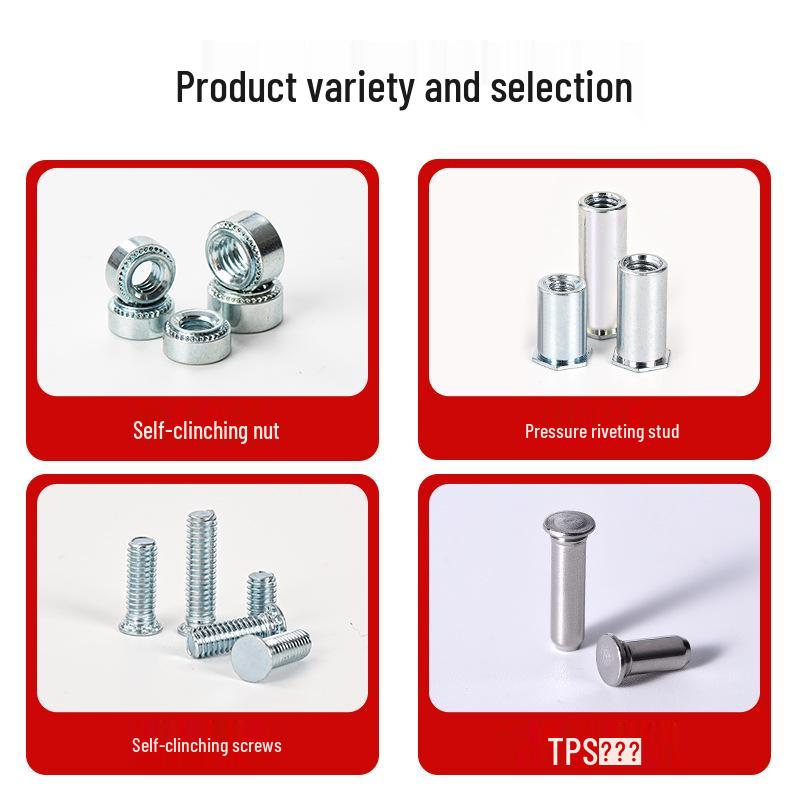 Flat Head Carbon Steel Galvanized Rivet Nuts FH-M2 to M10 - Free Shipping