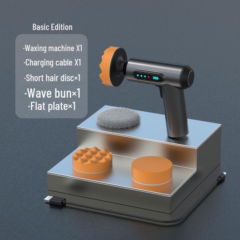 Портативная высокомощная аккумуляторная полировальная машина для автомобиля: Инструмент для воскования, удаления царапин и защиты лакокрасочного покрытия