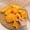 1Pcs Simulation Bread Squeeze Toys Stress Relief Realistic Food Fidget Toy Decompression Cake Cheese Bagel Bread Toy