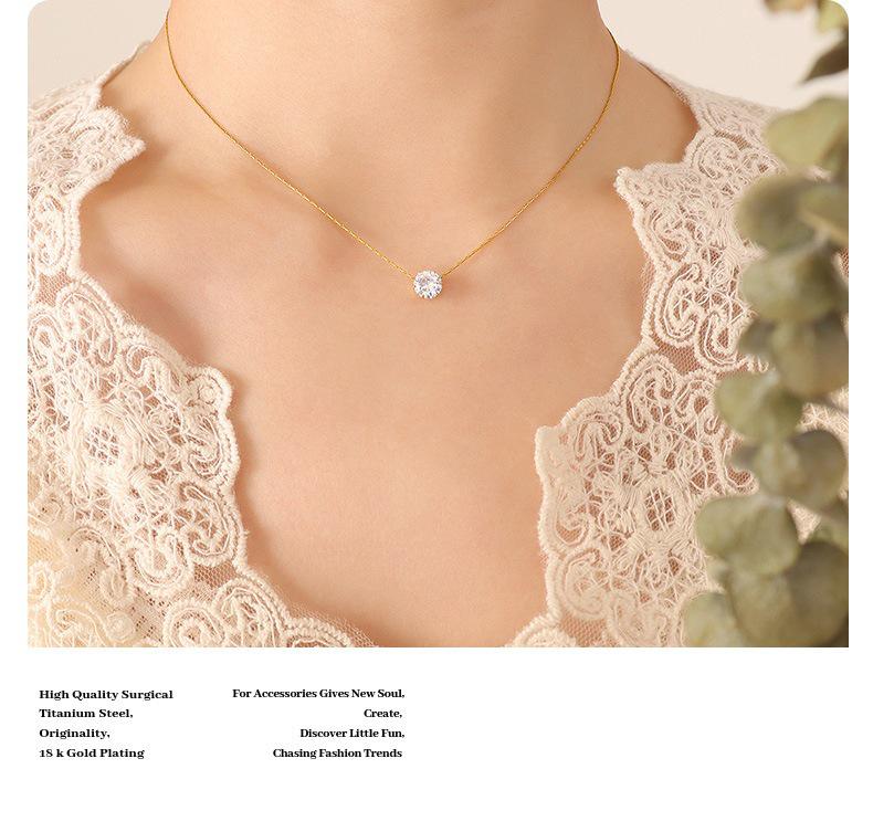 Элегантное ожерелье с цирконами и бриллиантами на ключице: Романтичный, модный дизайн для пар и женщин