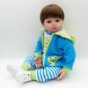 Популярные куклы Reborn 48/60 см, мягкая хлопчатобумажная ткань, тело, кукла для новорожденных, реалистичные куклы для девочек и мальчиков, детские подарки на день рождения, Рождество