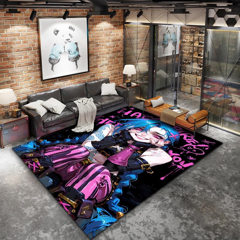 Jinx Carpet Rug For Living Room Bedroom Home Sofa Decoration Kids Play Nonslip Floor Mat