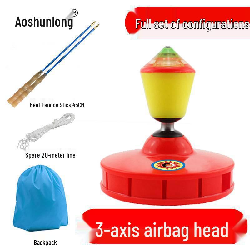 Diabolo Set: Sports Single Wheel, Spring-Loaded, Drop-Resistant with Stick, String & Backpack