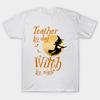 T Shirt Women Teacher By Day Witch By Night Harajuku Print Kawaii Tshirt Summer Short Sleeve Female T-Shirt Top Tee