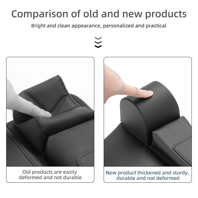 FIQ4 2025 Hot Car Seat Gap Storage Box Car Crevice Storage Box Seat Organizer For Mercedes Benz AMG A C E Class C180 C200 C260 C300 W
