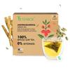 Teabox Ashwagandha Green Tea 25 Teabags | Ayurvedic Blend of Premium Green Tea and Natural Ashwagandha | Boosts Immunity and Improves Memory