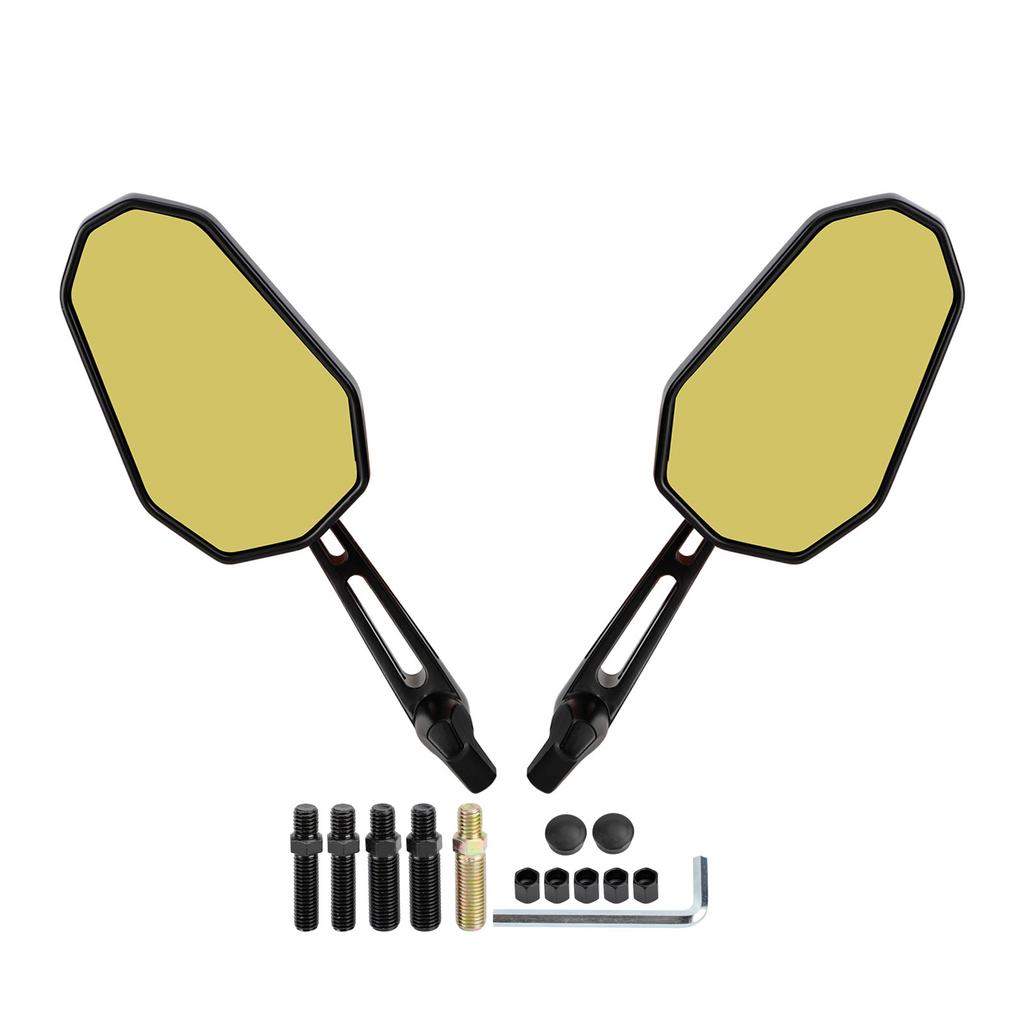 Зеркала заднего вида Желтое стекло Для Yamaha MT-09 MT09 XSR900 MT-03 MT-10 2022+