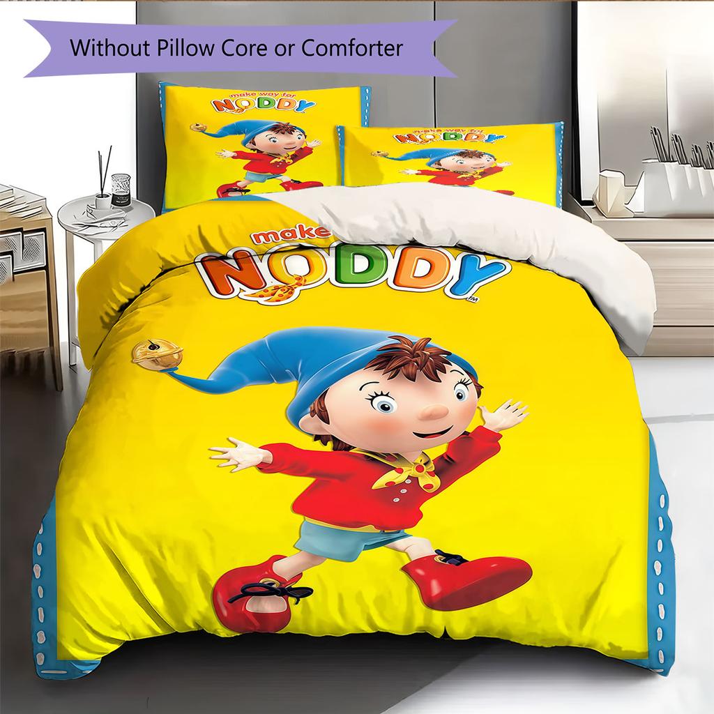 Oui-Oui Bedding Quilt Set Quilt Cover Pillowcase Home Decoration Birthday Gift (1 * duvet cover + 2 * pillowcase, without core)