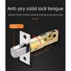 Concealed Wooden Door Locks Single Double-Sided Home Security Privacy Latches for Bedroom Hallway Auxiliary Hidden Door