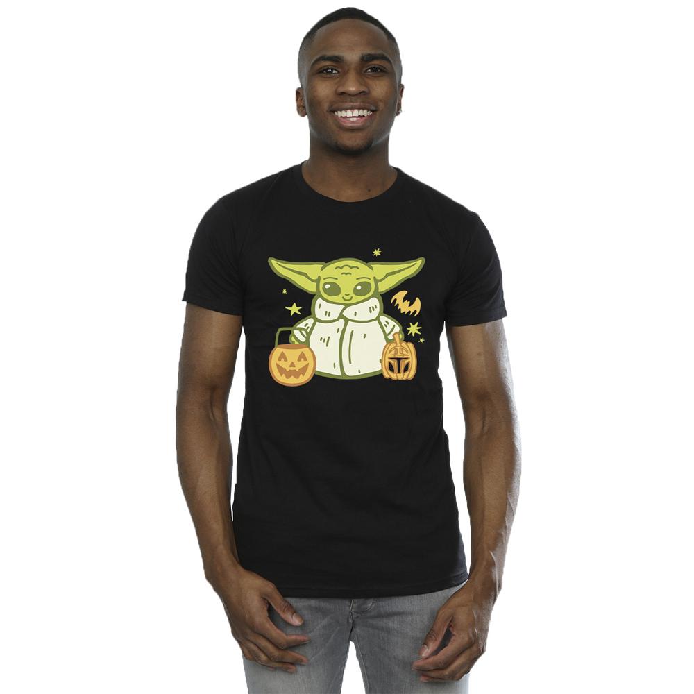 STAR WARS Мужская футболка Trick Or Treat Grogu из хлопка