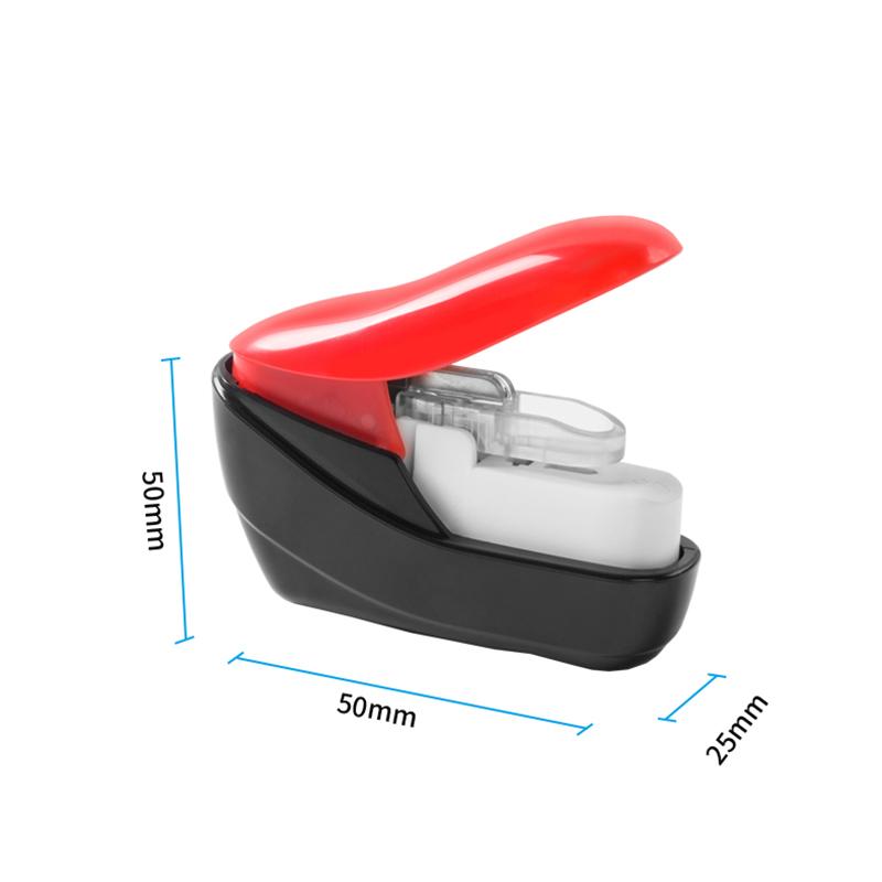 Book Paper Stapling Mini Portable Stapleless Stapler School Office Supplies