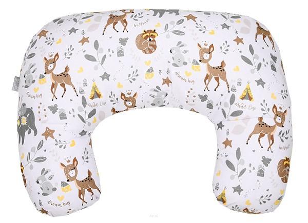 Bean croissant nursing pillow (beige deer)